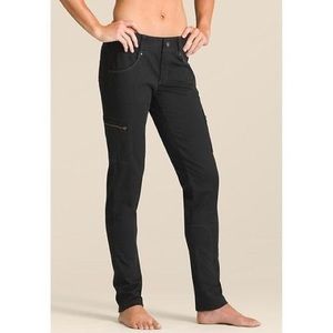 Athleta Black Nopa  Zip Pants